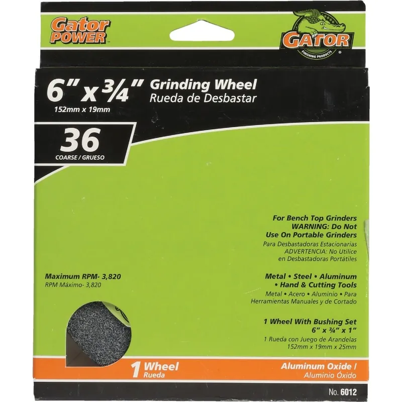 Gator 6012GA Blade 6 In. Adjustable - 1, 3/4, 5/8, 1/2