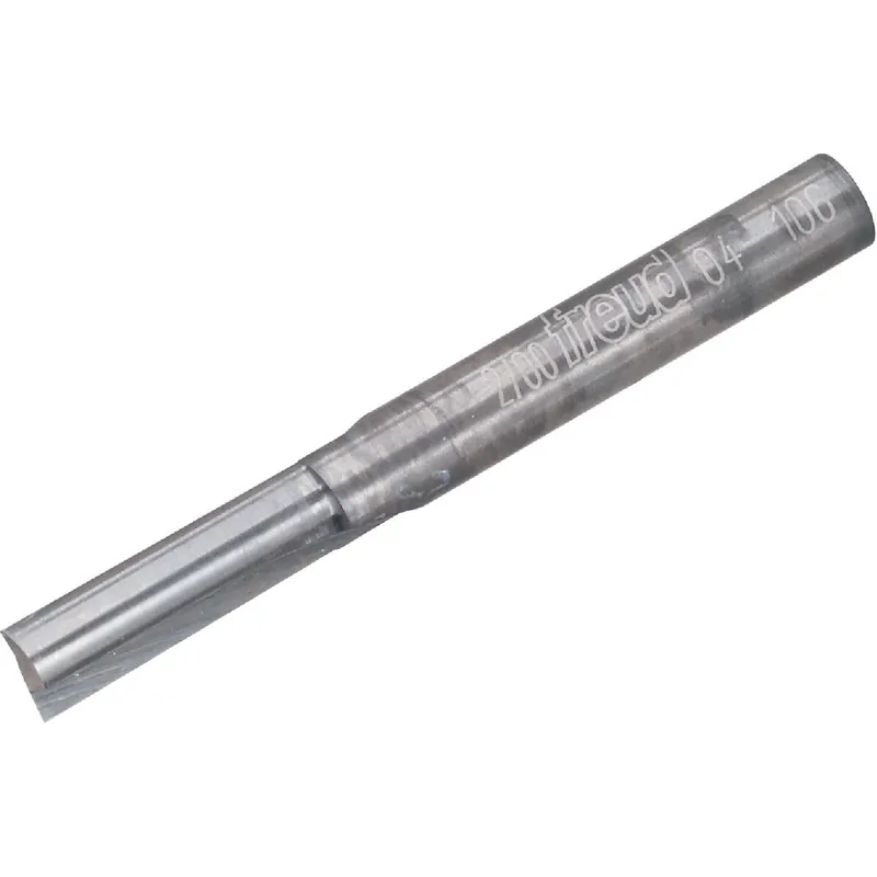 Freud 04-106 Carbide Tip 1/4 In. Double Flute Straight Bit