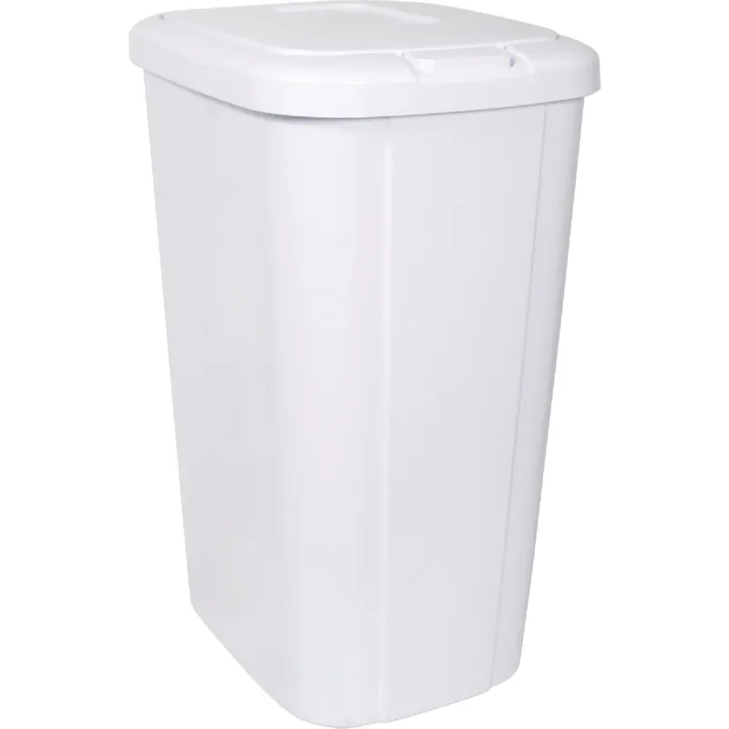 Hefty HFT-2166000-4 Wastebasket 53 Qt White