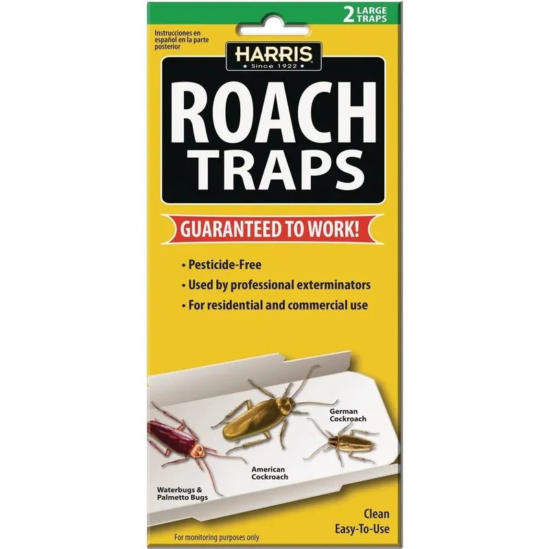 Harris RTRP Glue Indoor Roach Trap (2-Pack)