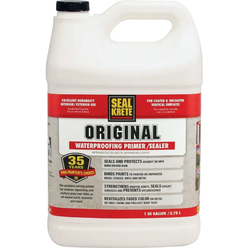Seal Krete 100001 Original Bond Sealer Clear 1 Gal.