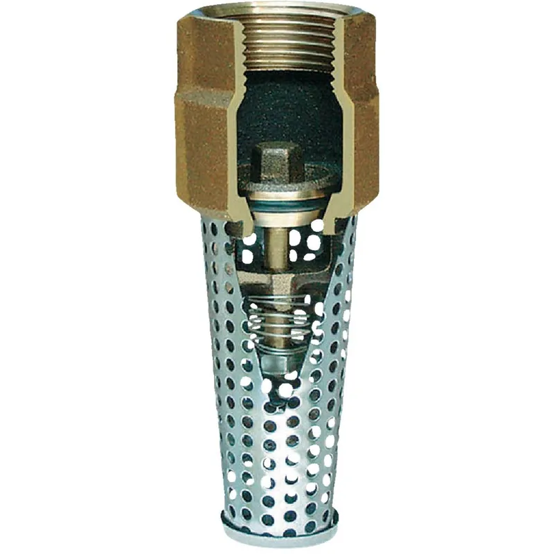 Simmons 456SB Silicon Bronze Foot Valve Lead Free Each