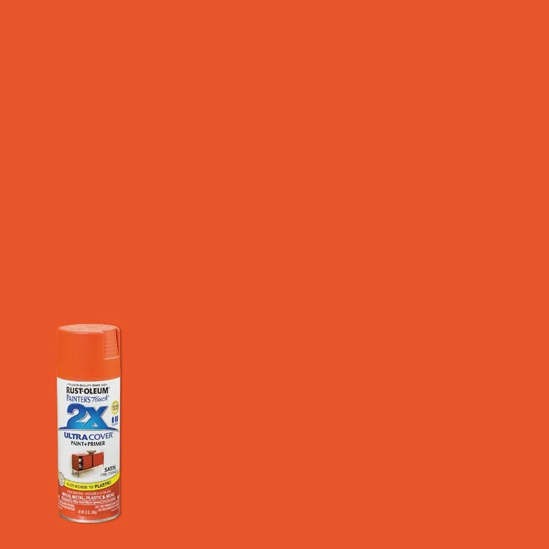 Rust-Oleum 263149 Painter's Touch 2X Ultra Cover 12 Oz. Satin Paint + Primer Spray Paint