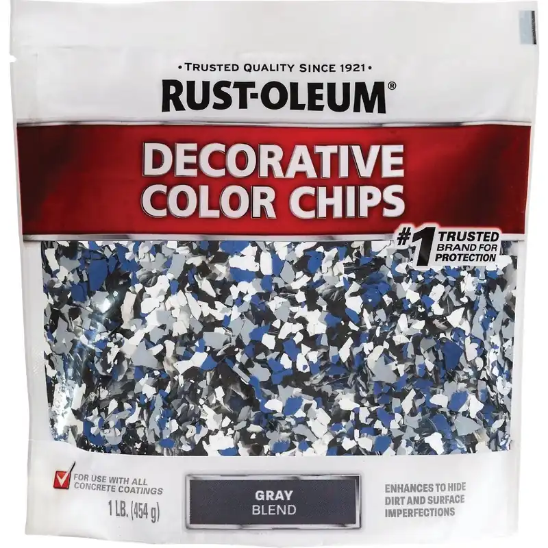 Rust-Oleum 301359 Color Chip Concrete Coating 1 Lb.