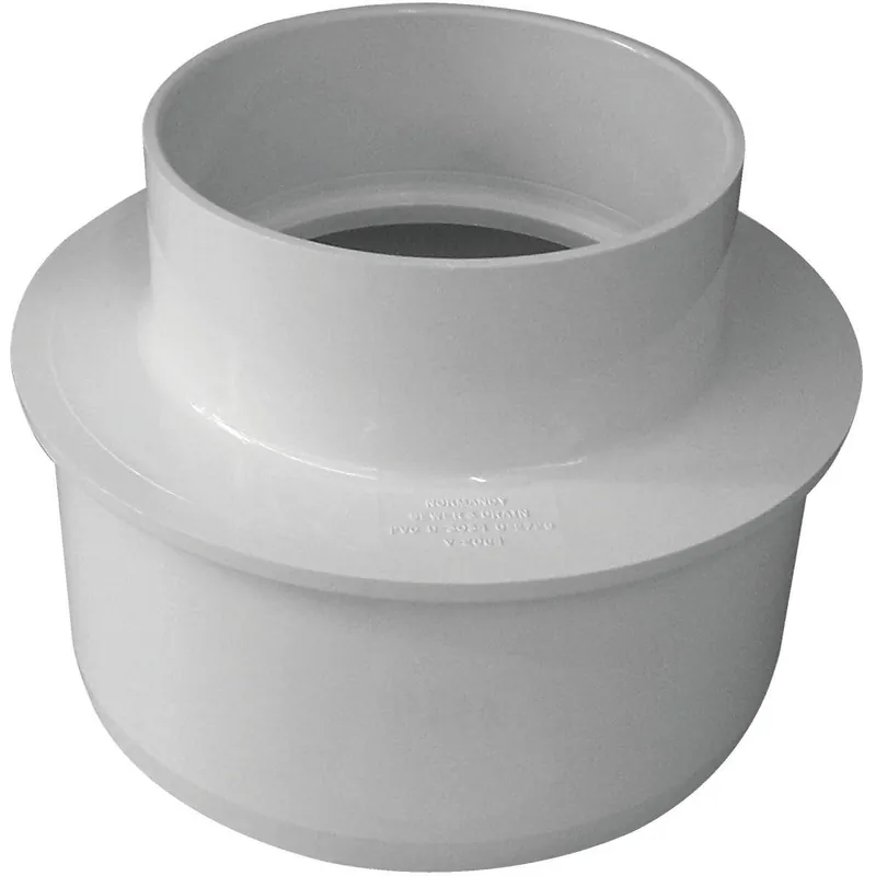 IPEX 414226BC Canplas SDR 35 6 In. x 4 In. PVC Sewer and Drain Reducer Bushing