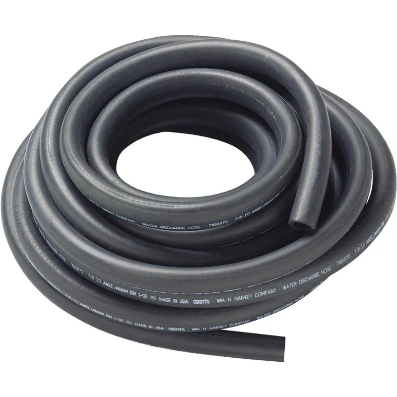 Harvey 093175 7/8 In. x 50 Ft. Reinforced Coil Replacement Dishwasher Drain Hose