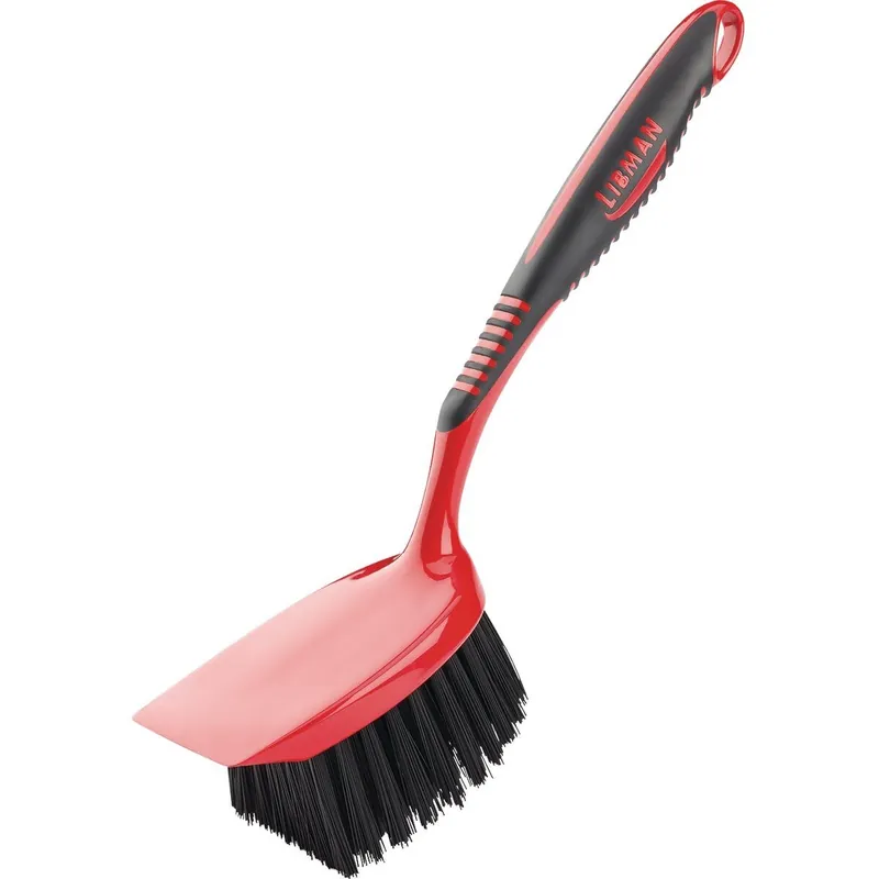 Libman 524 Short Handle Scraper/Scrub Brush