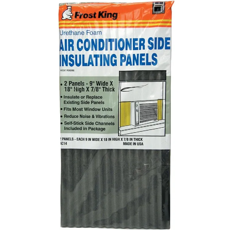 Frost King AC14H Air Conditioner Insulating Panel 9 In. W. x 18 In. H. (2-Pack) Replacement AC14H