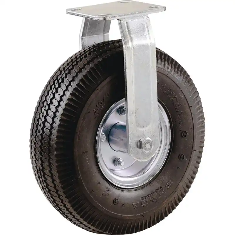 Shepherd Hardware 9795 Pneumatic Rigid Plate Caster