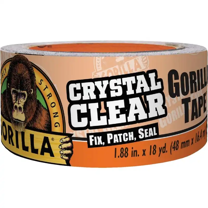 Gorilla Glue 6060002 Crystal Clear Duct Tape 1.88 In. x 18 Yd
