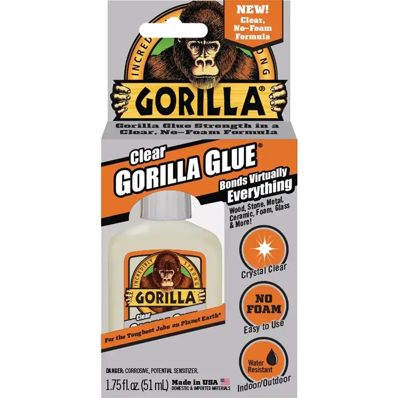 Gorilla Glue 4500102 Clear All-Purpose Glue 1.75 Oz