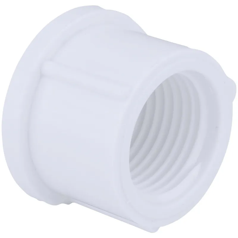 Charlotte Pipe PVC021172400HA FIP Schedule 40 Threaded PVC Cap