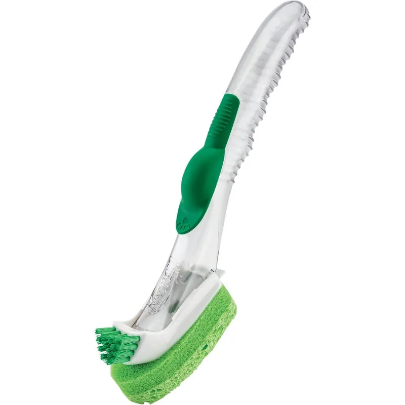 Libman 1132 Glass & Dish Wand with Scrub Brush