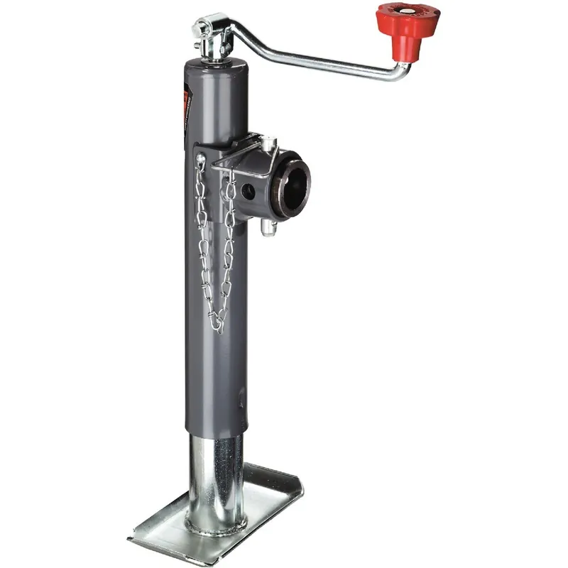 Bulldog 158452 2000 Lb. Topwind Tubular Swivel Trailer Jack 15 In. Travel