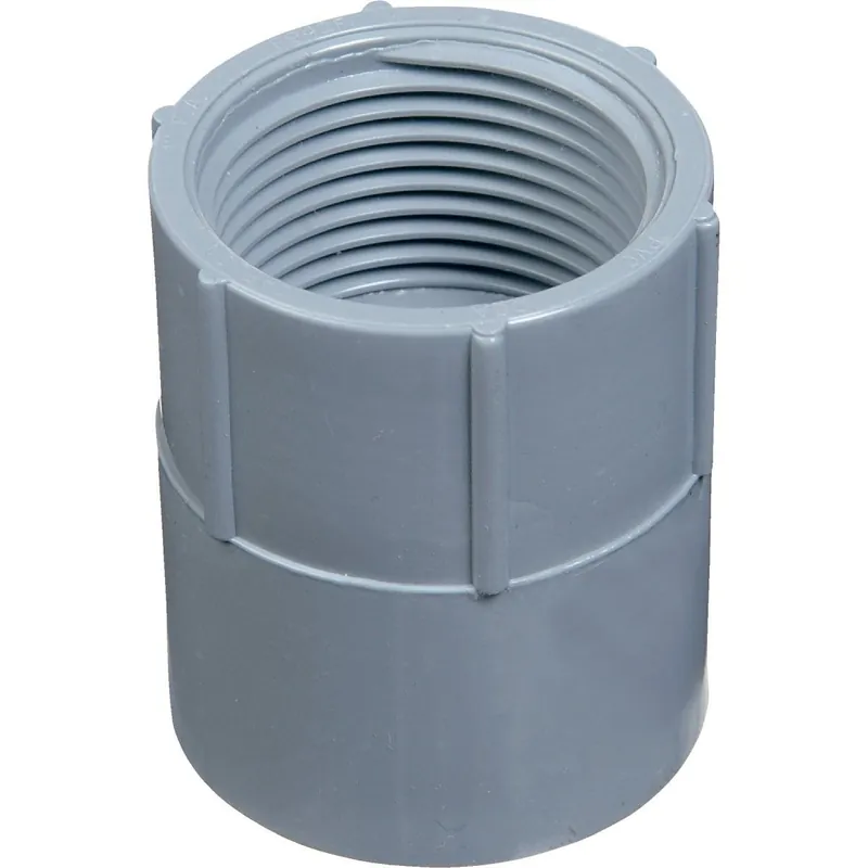 ABB E942KCAR Carlon 2-1/2 In. Female Threaded & Socket PVC Conduit Female Adapter