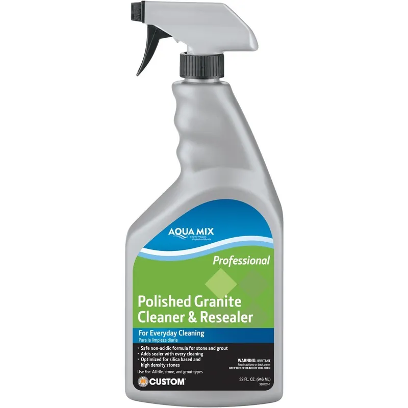 Aqua Mix AMGCRQT Polished Granite Cleaner & Resealer