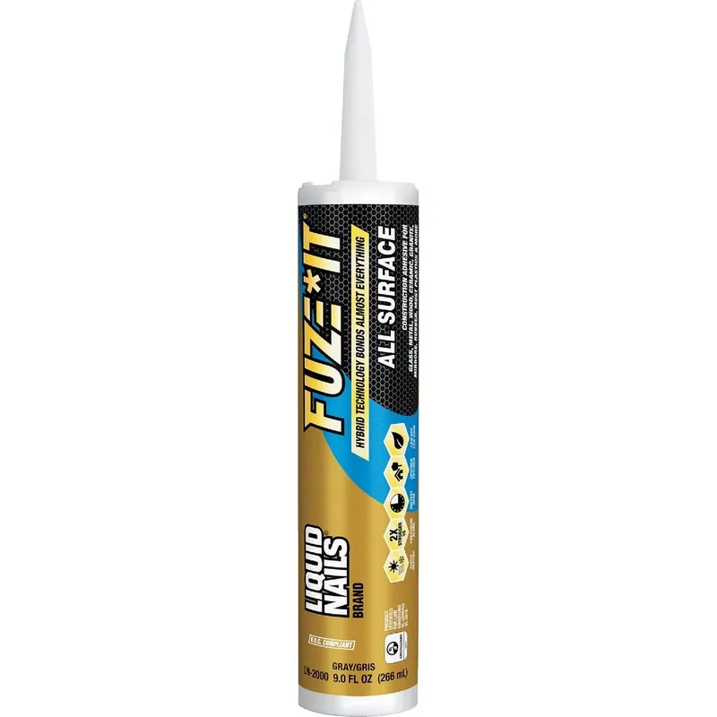 Liquid Nails LN2000 Fuze-It 9 Oz. All Surface Construction Adhesive