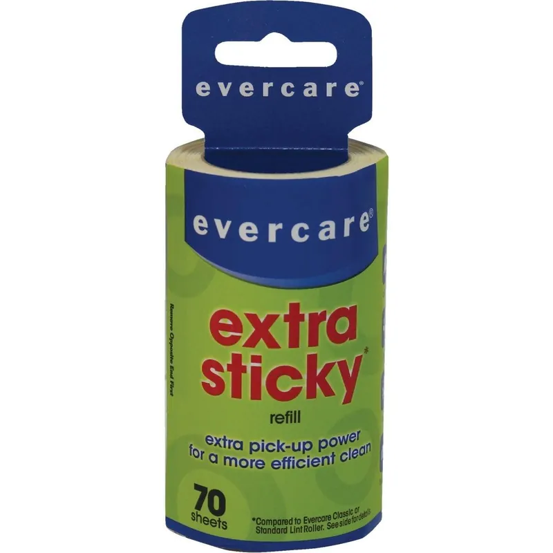 Evercare 617058 Extra Sticky Lint Roller Refill