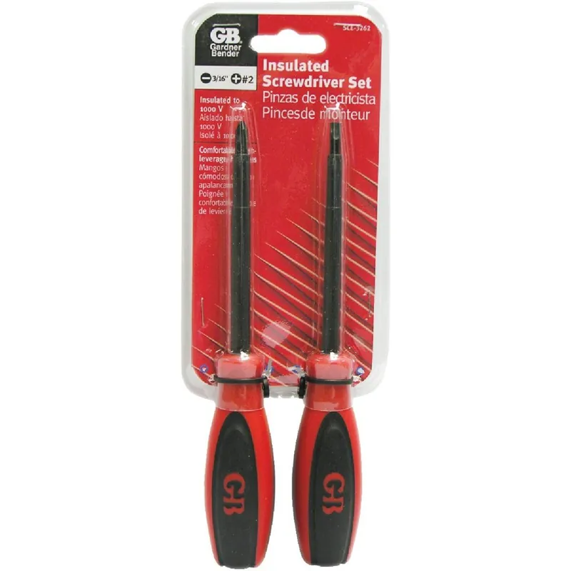 Gardner Bender SCE-3262 Insulated Screwdriver Set (2-Piece)