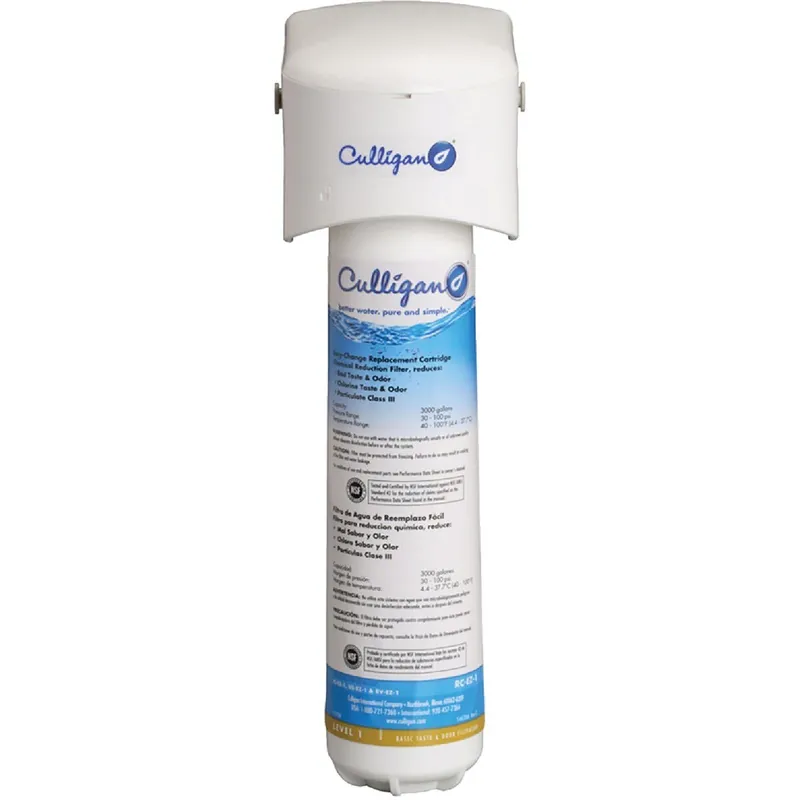 Culligan IC-EZ-1 Easy Change Level 1 Ice Maker And Refrigerator Dispenser Filter