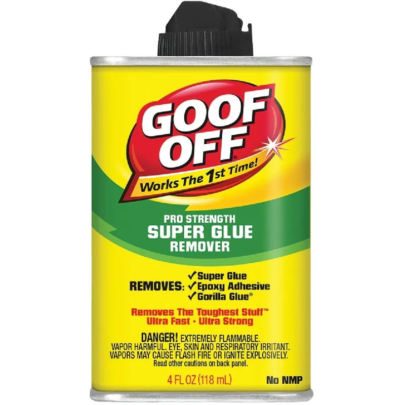Goof Off FG678 Pro Strength Super Glue Remover