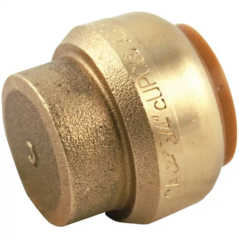 SharkBite U520LFA 1 In. Push-to-Connect Brass End Push Cap