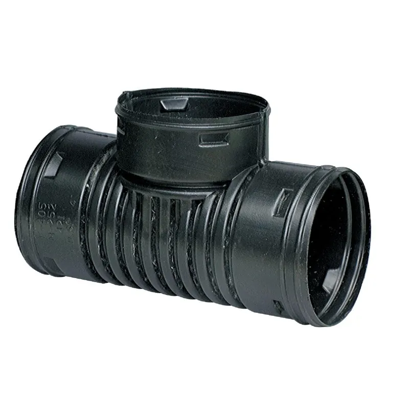 Advanced Drainage Systems 0321AA 3 In. Plastic Corrugated Tee