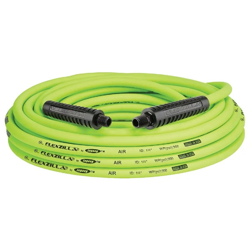 Flexzilla HFZ1450YW2 Polymer-Blend Air Hose 1/4 In. x 50 Ft. Replacement MPN HFZ1450YW2