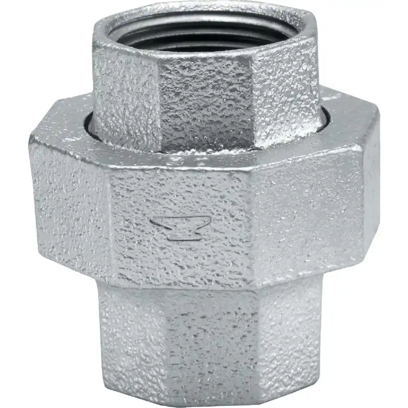 Anvil 8700163309 1/4 In. x 1/4 In. FPT Malleable Iron Galvanized Union