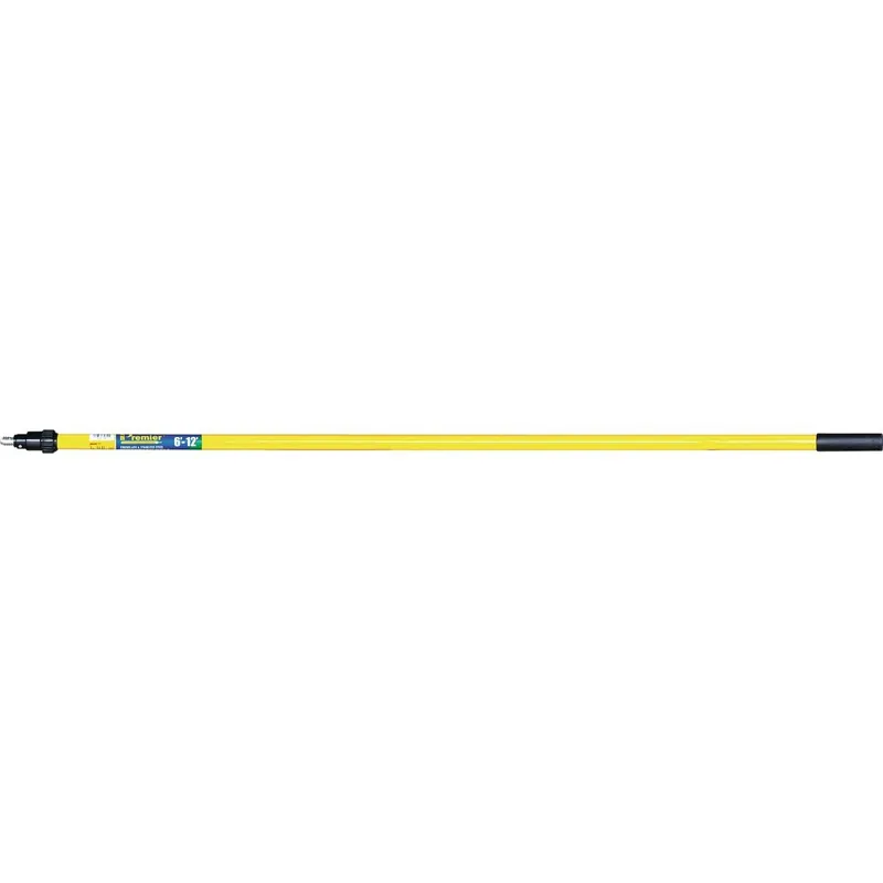 Premier Paint Roller 84612 Telescoping Fiberglass & Stainless Steel Extension Pole