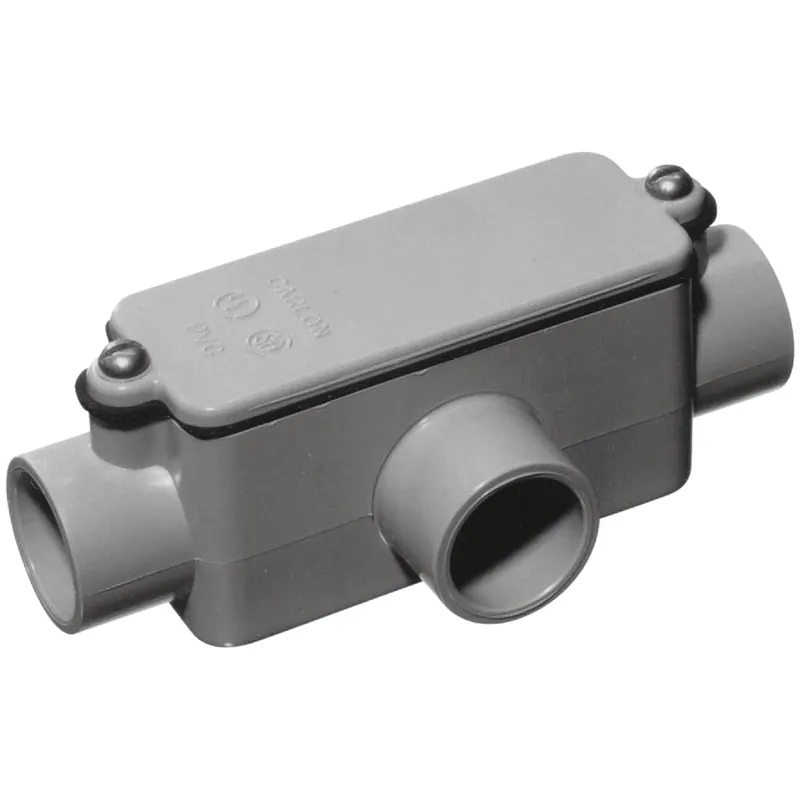 ABB E983FRCAR Carlon 1 In. PVC T Access Fitting