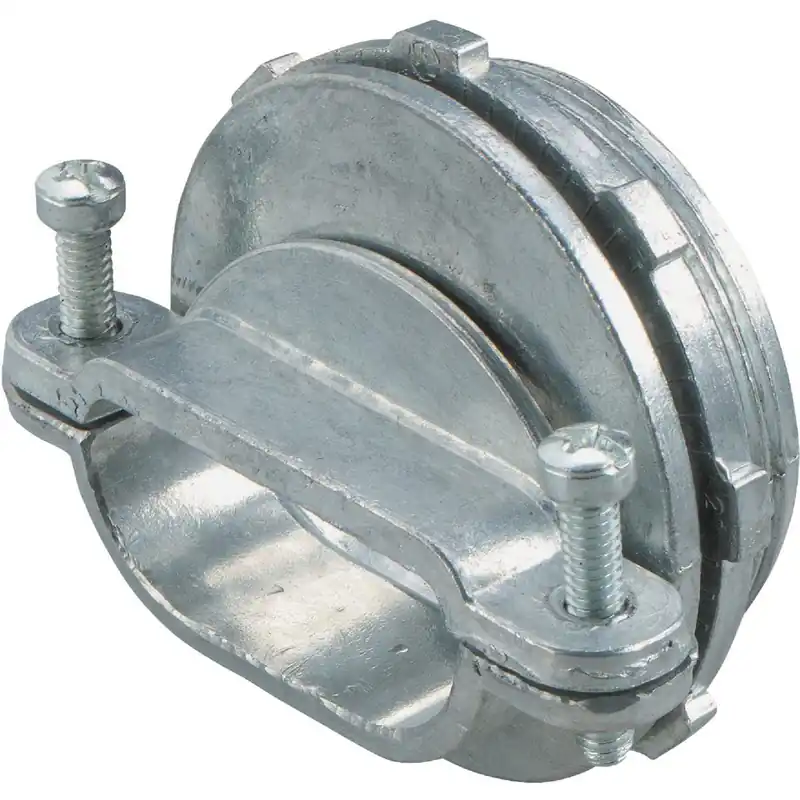 Halex 05320 2 In. Die Cast-Zinc Clamp Box Connector