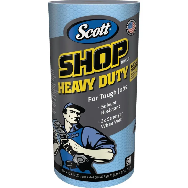 Scott 32992 Pro 11 In. W x 10.4 In. L Disposable Heavy-Duty Shop Towel (60-Count)