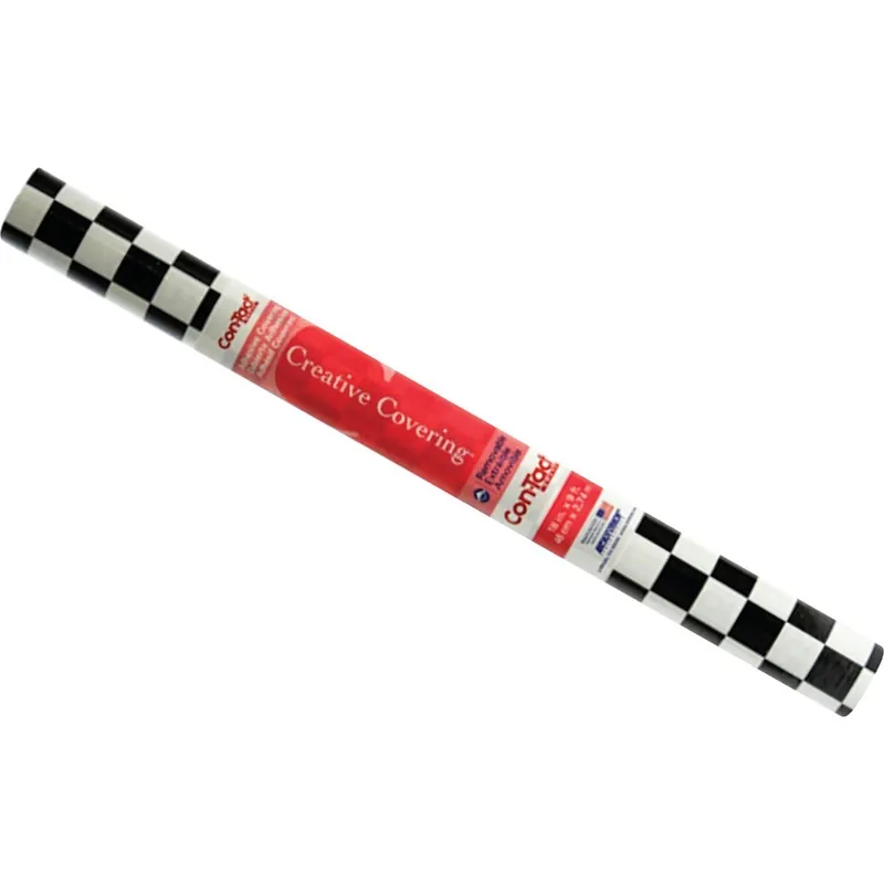 Con-Tact 09F-C9P23-01 Creative Covering 18 In. x 9 Ft. Boadwalk Self-Adhesive Shelf Liner