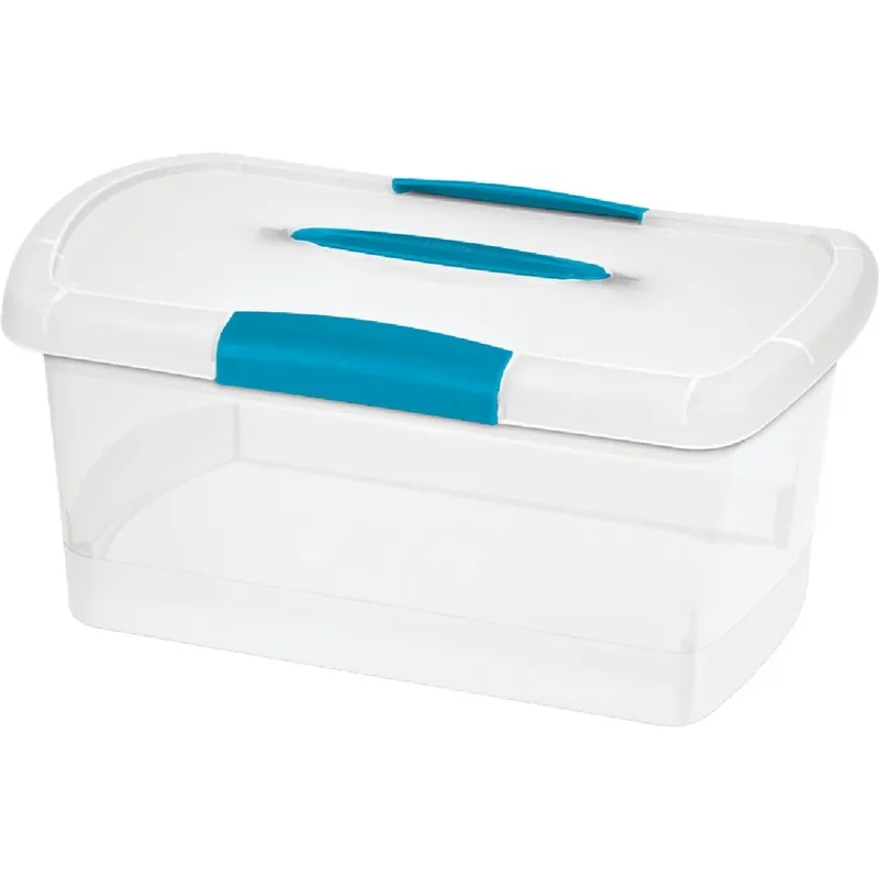 Sterilite 18748606 ShowOffs Clear Storage Tote
