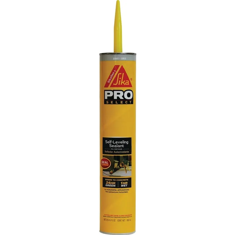 Sika 515302 Sikaflex + Self-Leveling Sealant 29 Oz. Gray Concrete Sealant