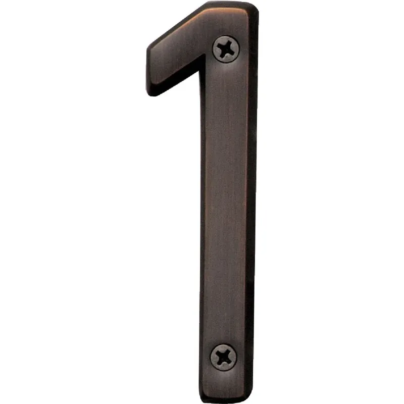 Hy-Ko BR-42OWB/1 Prestige Series House Number One