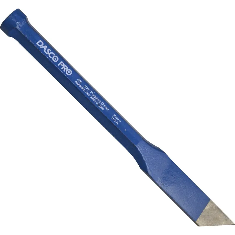 Dasco 0476 Steel Plugging Chisel 3/16 In. x 10 In.