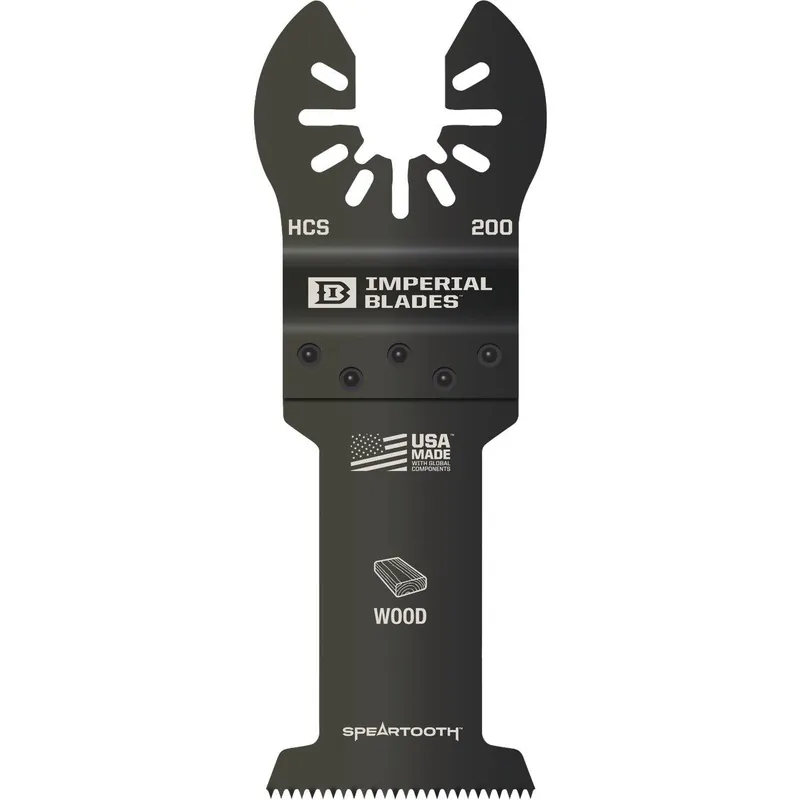 Imperial Blades IBOA200-1 ONE FIT 1-3/8 In. 12 TPI Speartooth Wood Oscillating Blade