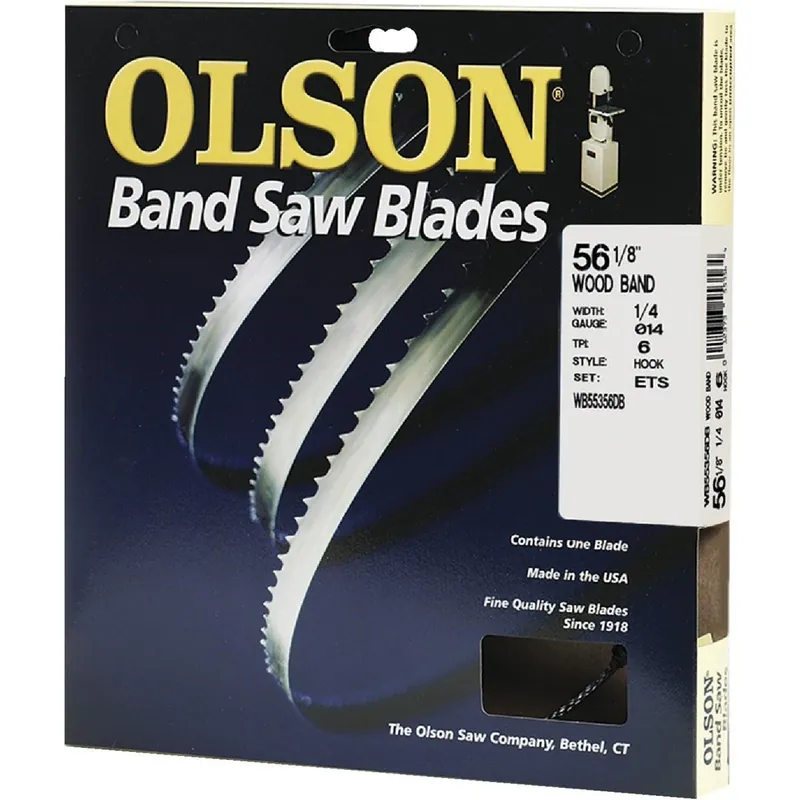 Olson Saw WB55356DB Hook Wood Cutting Band Saw Blade