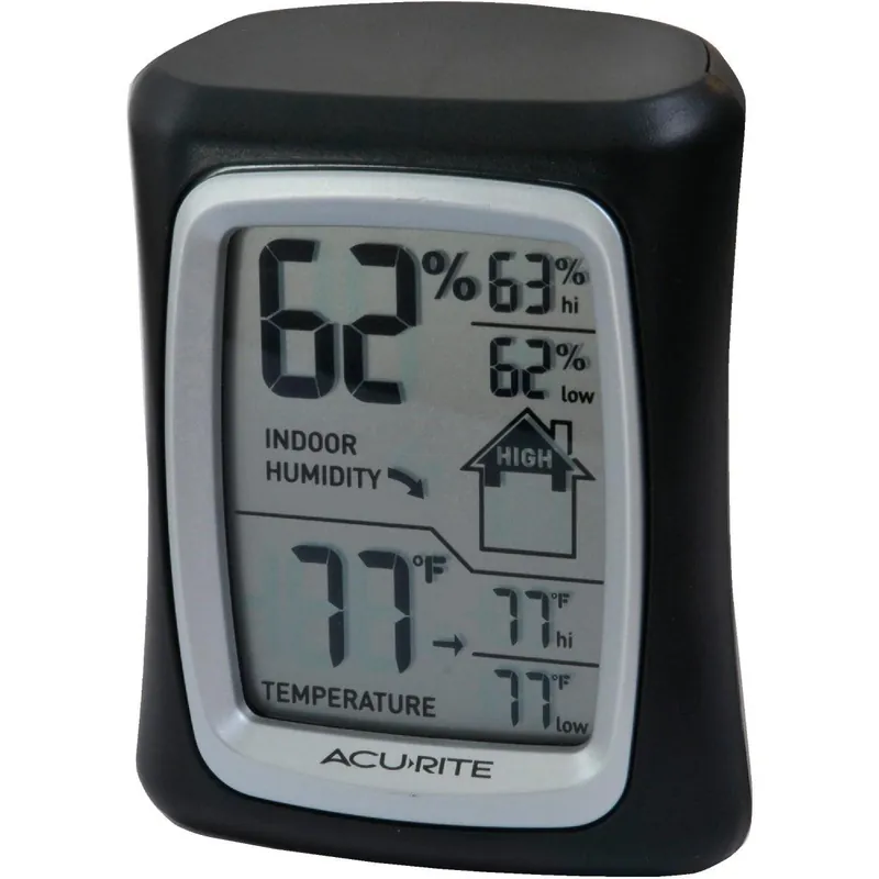 Acurite 00325A1 Fahrenheit & Celsius Digital Hygrometer & Thermometer