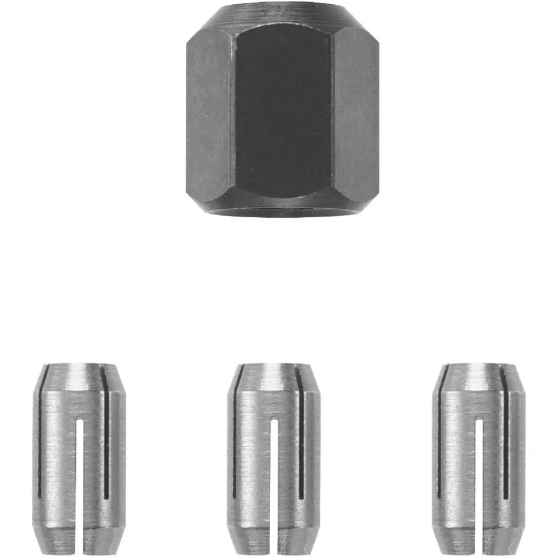 Rotozip CN1 RotoZip 1/8 In., 5/32 In., 1/4 In. Collet Nut Kit (4-Pieces) CN1
