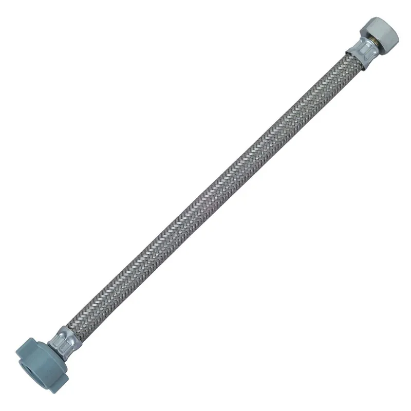BrassCraft PSB840 Polymer Faucet Connector 1/2 In. F X 1/2 In. F X 12 In. L