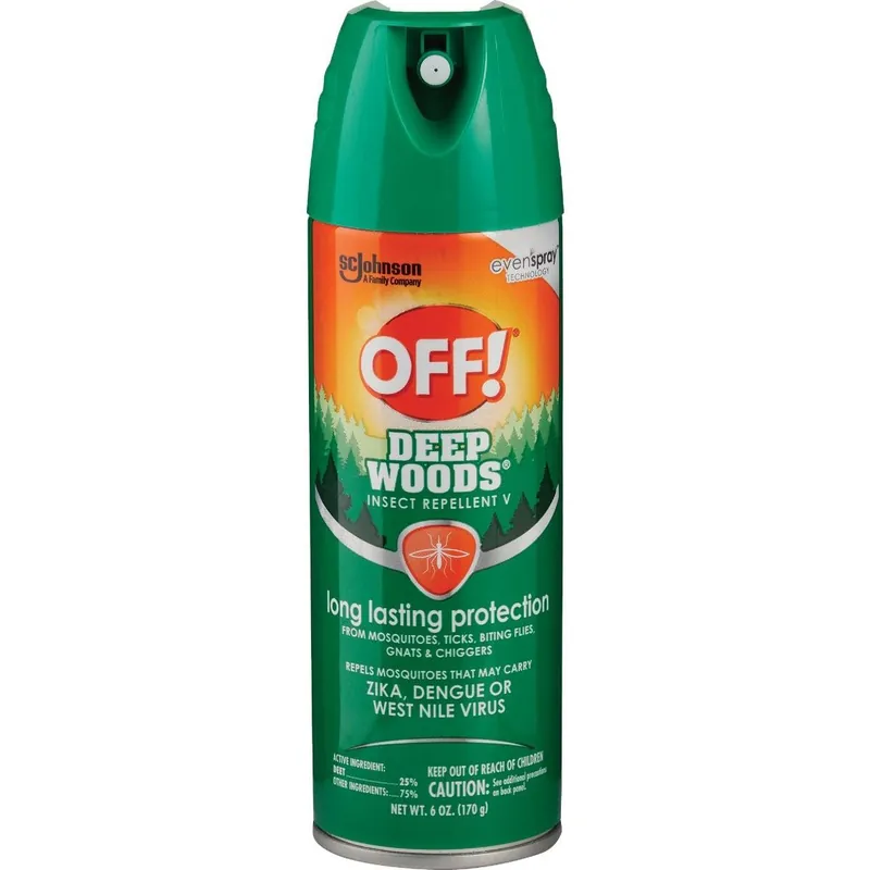 OFF! 1842 Deep Woods Off 6 Oz. Insect Repellent Aerosol Spray