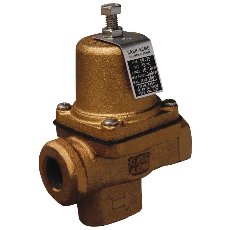SharkBite 23000-0045 Cash Acme 3/4 In. Iron Pressure Regulator