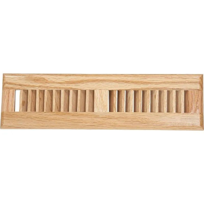 Home Impressions WF0212L0 2-1/4 In. x 12 In. Light Oak Floor Register