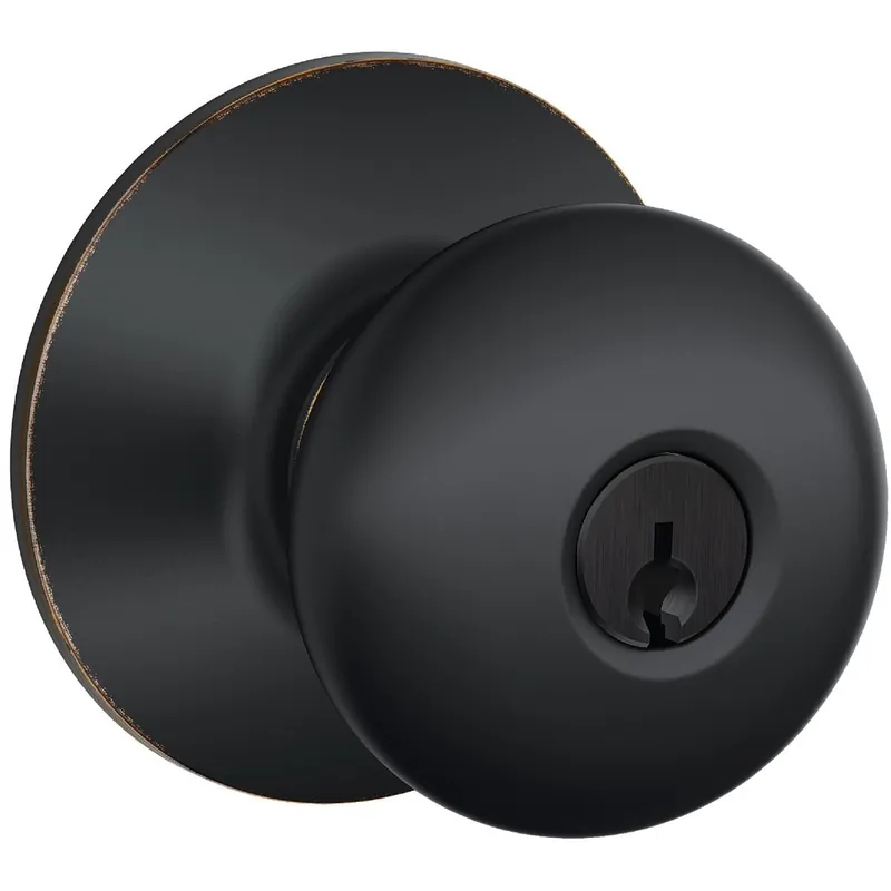 Schlage F51VPLY716 Plymouth Entry Door Knob