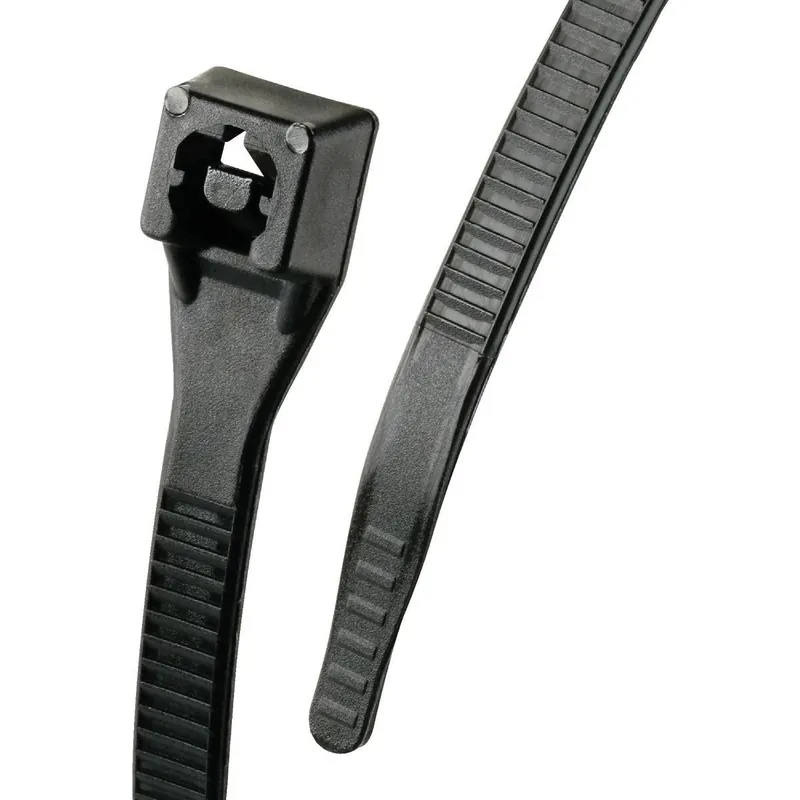 Gardner Bender 46-308UVBFZCC Xtreme Ties 8 In. x 0.08 In. Black Nylon Cable Tie (100-Pack)