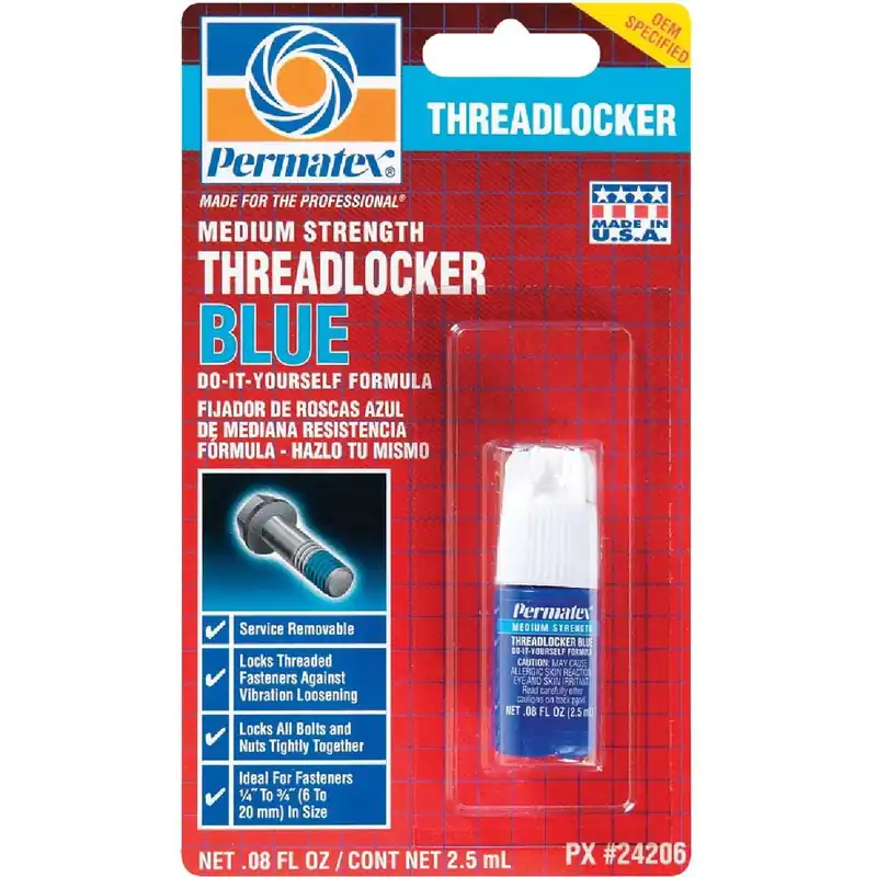 Permatex 24206 Medium Strength Threadlocker 0.08 Oz