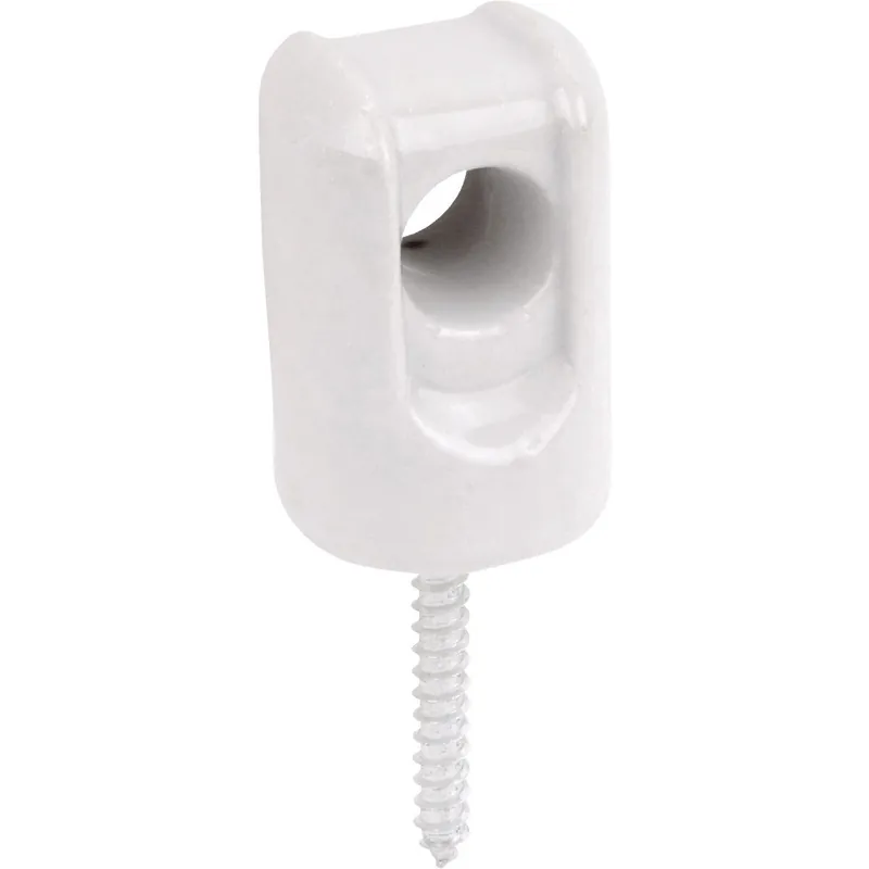Halex 60416 Screw Porcelain & Steel Wire Holder